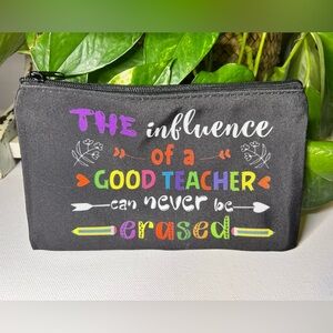 💜4for$20💜 Teacher Quote Pouch